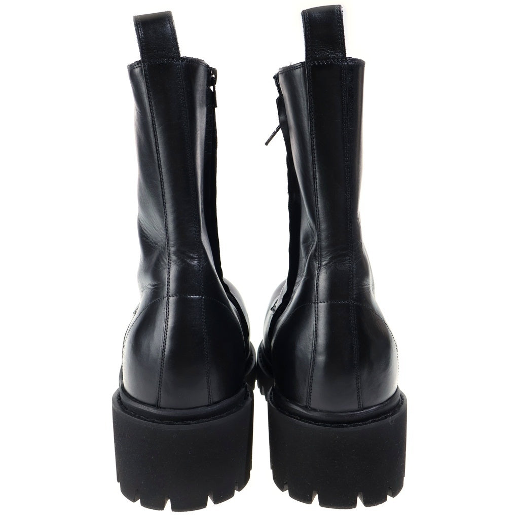 BALENCIAGA(バレンシアガ) Stomper ストンパー レースアップ ロングブーツ ブラック 805881