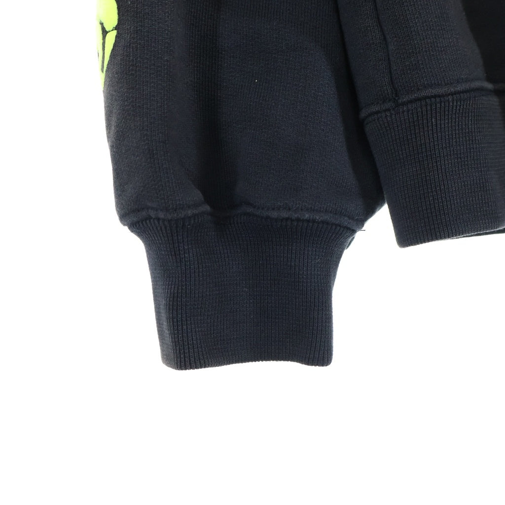 VETEMENTS(ヴェトモン) 22AW Double Anarchy Hoodie ダブルアナーキー フーディ プルオーバースウェットパーカー ブラック UA53HD340N