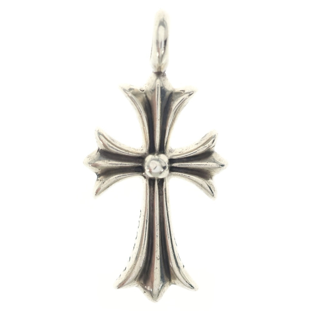 CHROME HEARTS(クロムハーツ) TNY CRSF P/DIA タイニーファットクロス PAVEダイヤ ペンダントトップ シルバー BCA323