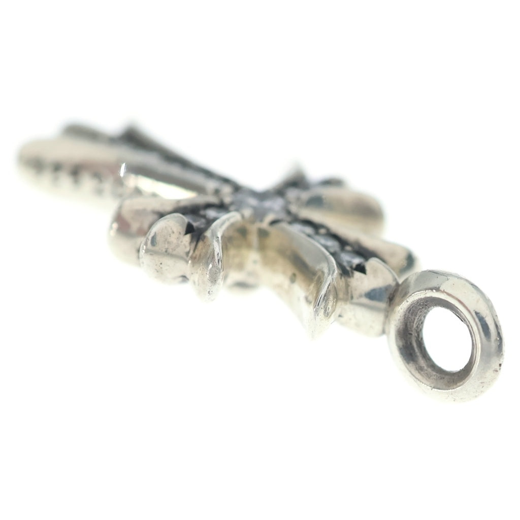 CHROME HEARTS(クロムハーツ) TNY CRSF P/DIA タイニーファットクロス PAVEダイヤ ペンダントトップ シルバー BCA323
