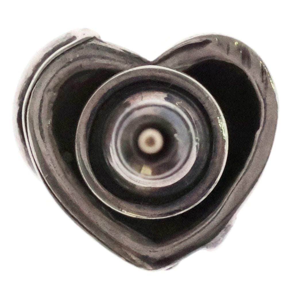 CHROME HEARTS(クロムハーツ) STUD HEART ハート スタッドピアス シルバー BCA112