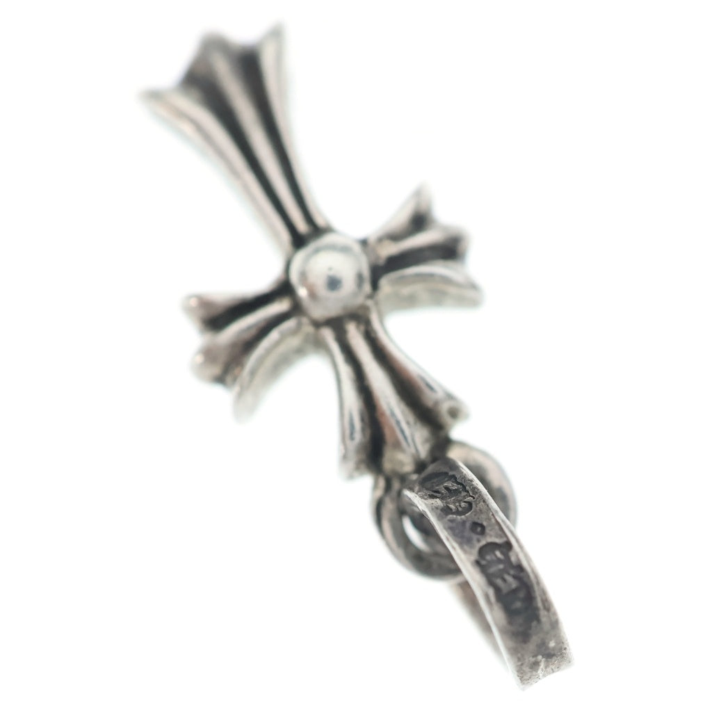 CHROME HEARTS(クロムハーツ) CRS BBYFAT P SAP ベイビーファットクロス PAVEサファイア ペンダントトップ シルバー BCA236