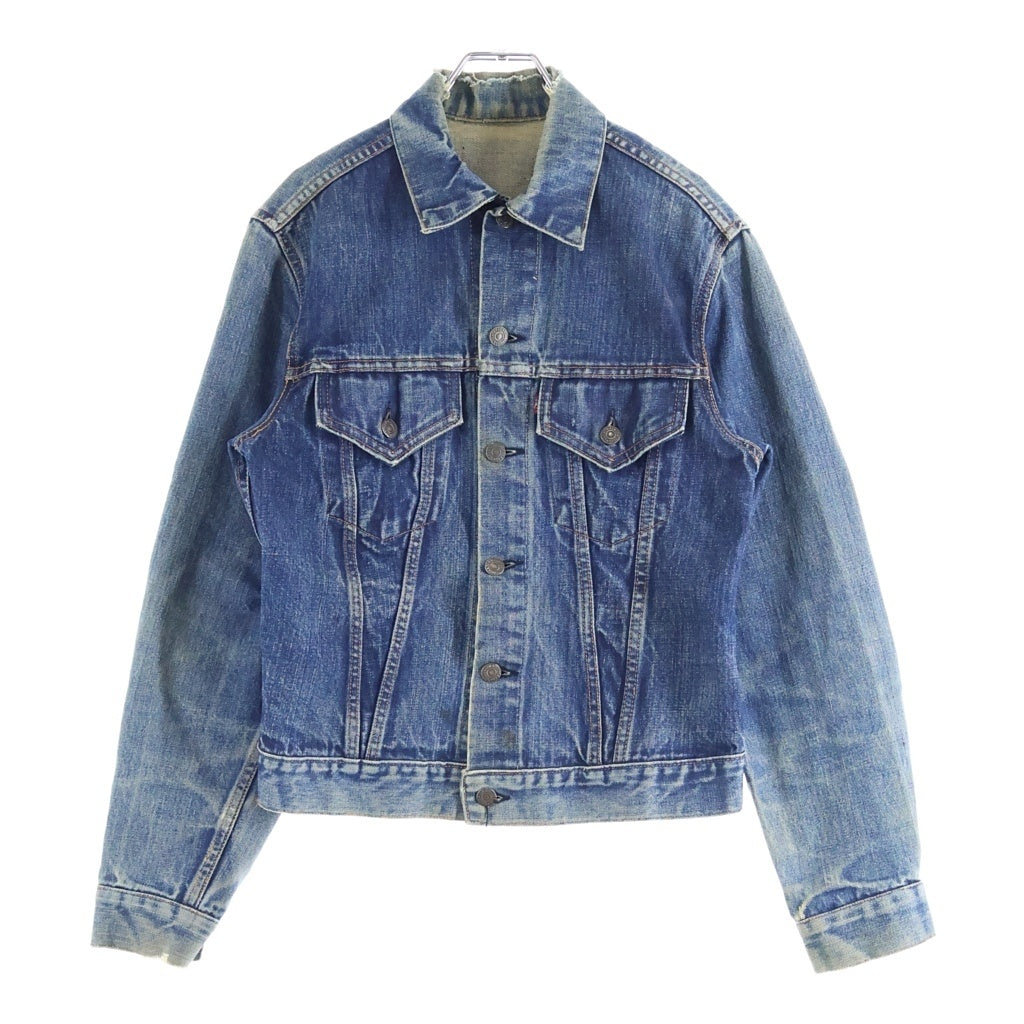 Levi's(リーバイス) 60s 557 3rd ボタン裏O BIGE 均等V デニムジャケット Gジャン インディゴ