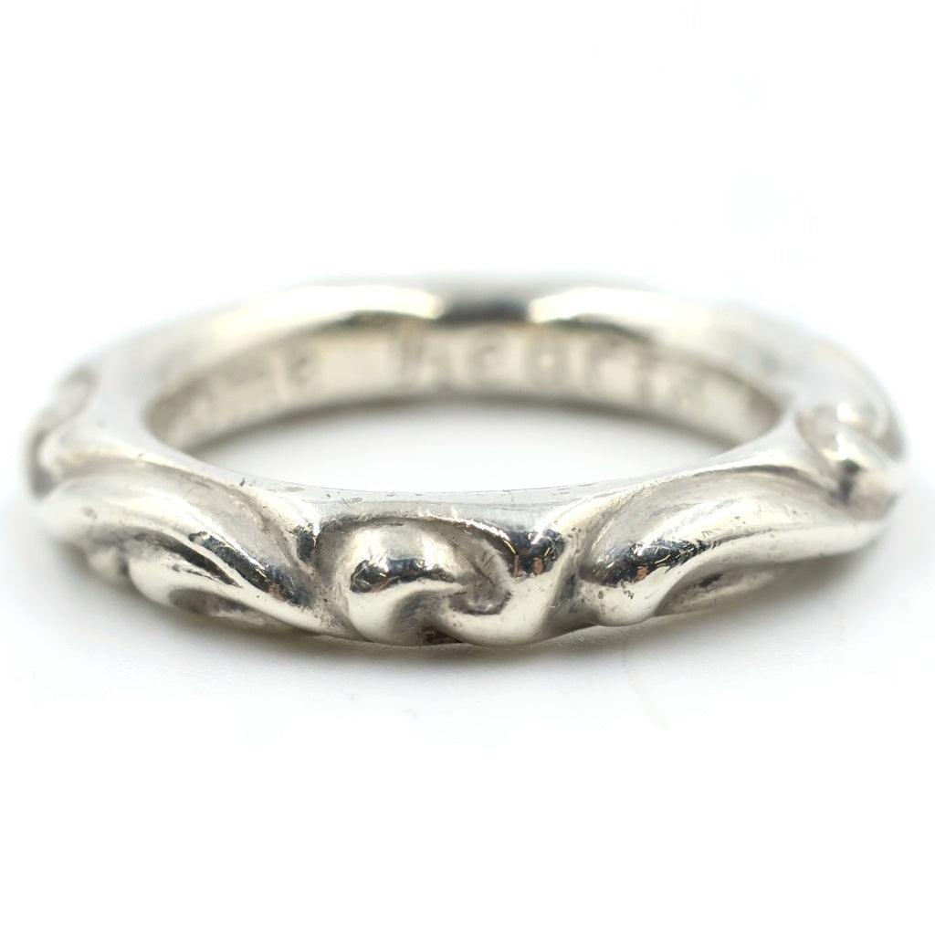 CHROME HEARTS(クロムハーツ) SCRL BAND スクロールバンド リング シルバー BCA351