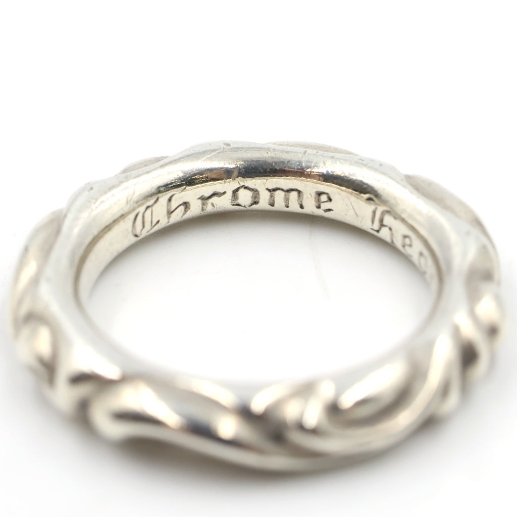 CHROME HEARTS(クロムハーツ) SCRL BAND スクロールバンド リング シルバー BCA351