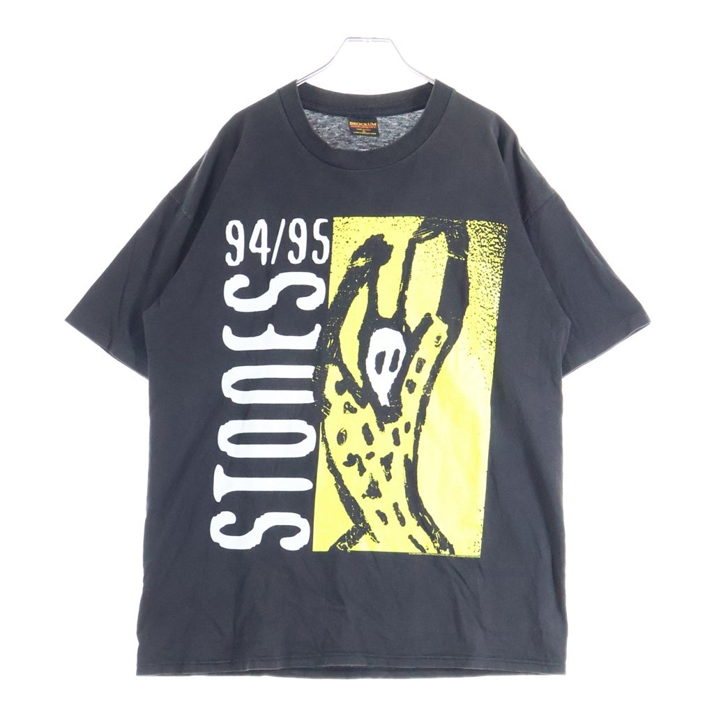 VINTAGE(ヴィンテージ) 90s VINTAGE THE ROLLING STONES Voodoo Lounge Tour S/S TEE 半袖 クルーネック カットソー Tシャツ ブラック