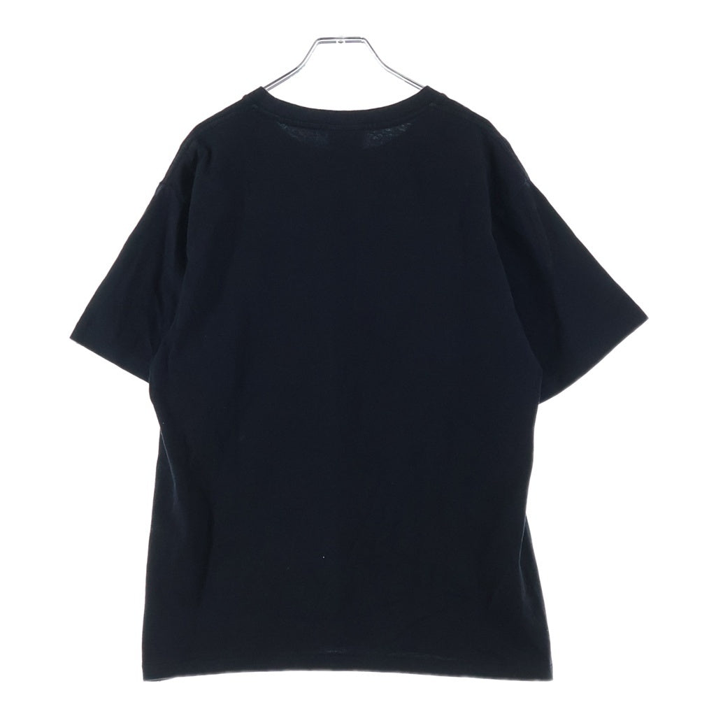 A BATHING APE(アベイシングエイプ) SHARK ZIP S/S TEE シャークジッププリント クルーネック 半袖Tシャツ ブラック レディース 002TEJ301005M
