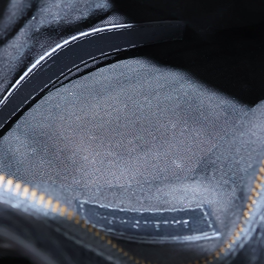 BALENCIAGA(バレンシアガ) Le City Nano ル シティ ナノ 2Way レザー ハンドバッグ ショルダーバッグ ブラック 8196712ABEK1000