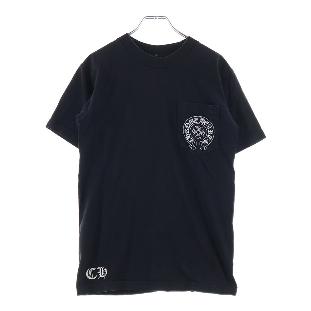 CHROME HEARTS(クロムハーツ) OLD Horseshoe ホノルル限定 S/S TEE 半袖 クルーネック Tシャツ ブラック ー