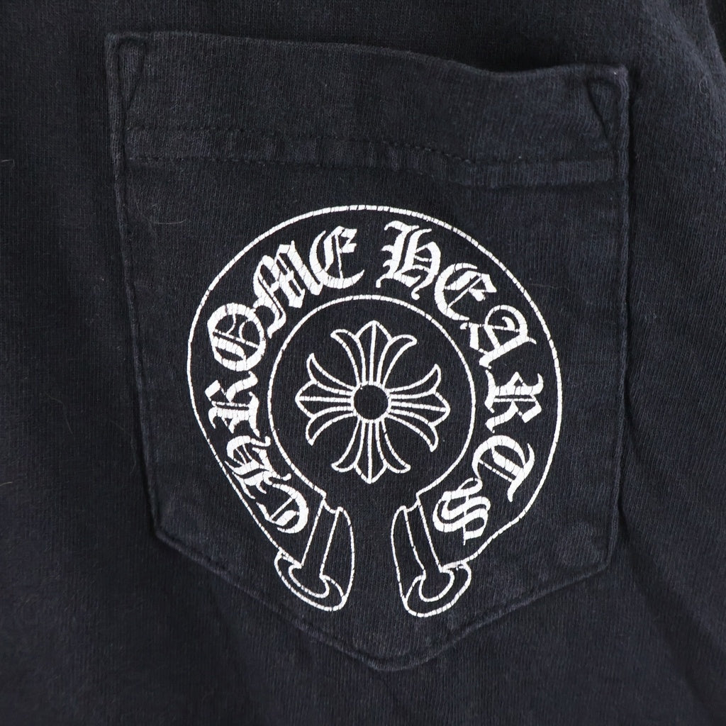 CHROME HEARTS(クロムハーツ) OLD Horseshoe ホノルル限定 S/S TEE 半袖 クルーネック Tシャツ ブラック ー