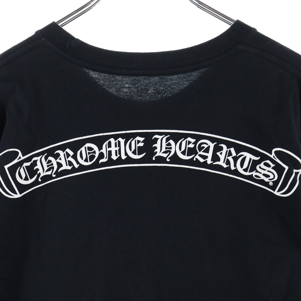 CHROME HEARTS(クロムハーツ) MLT COL CEM CRS TEE マルチカラーセメタリークロス クルーネック半袖Tシャツ カットソー ブラック