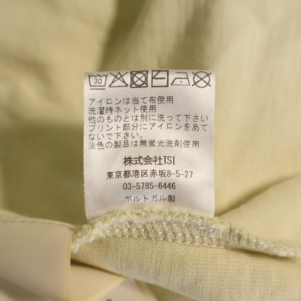 FEAR OF GOD(フィアオブゴッド) FGロゴプリント クルーネック 半袖Tシャツ アイボリー