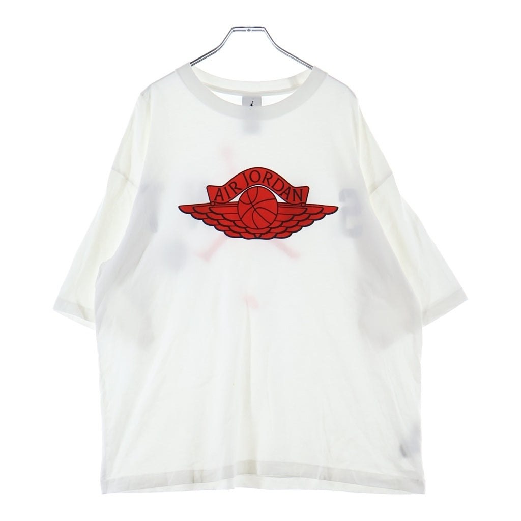 SAINT MICHAEL(セントマイケル) 26SS × NIKE ナイキ 両面プリント クルーネック 半袖Tシャツ ホワイト FV4716-100