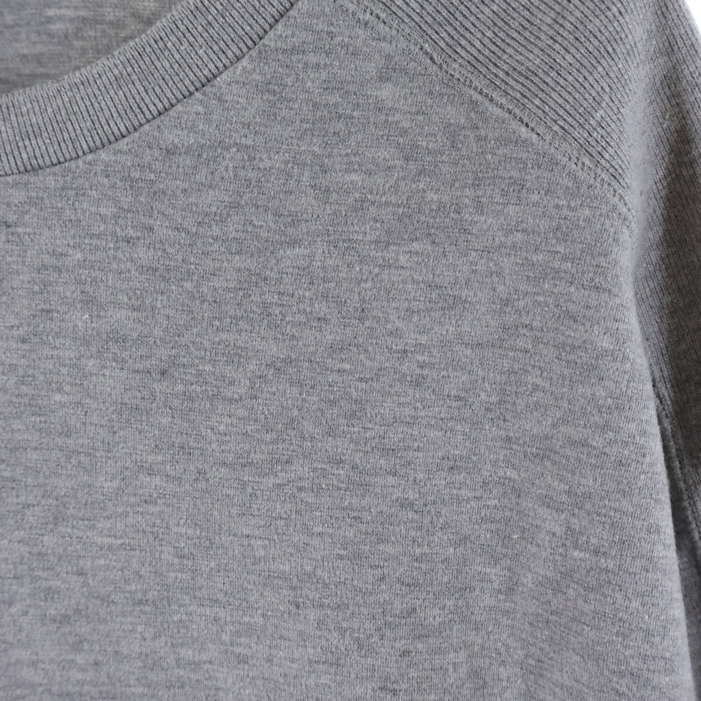 THOM BROWNE(トムブラウン) 4バー コットン クルーネック 半袖Tシャツ グレー MJS246A-07323-055