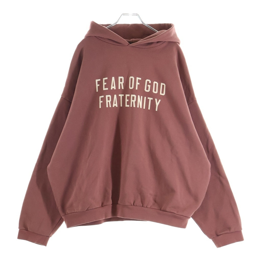 FEAR OF GOD(フィアオブゴッド) FRATERNITY HEAVY FLEECE HOODIE フラタニティ ヘビー フリース フーディー レッド