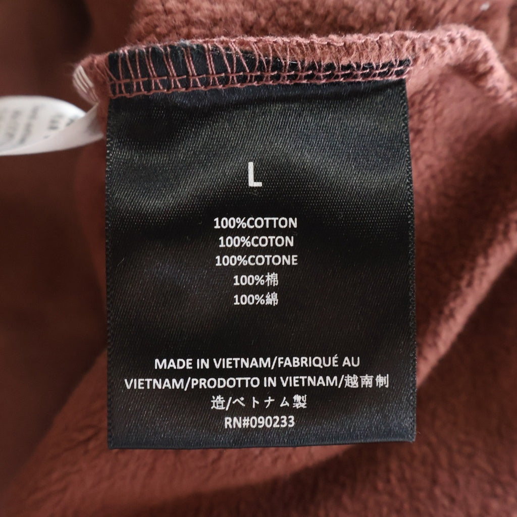 FEAR OF GOD(フィアオブゴッド) FRATERNITY HEAVY FLEECE HOODIE フラタニティ ヘビー フリース フーディー レッド