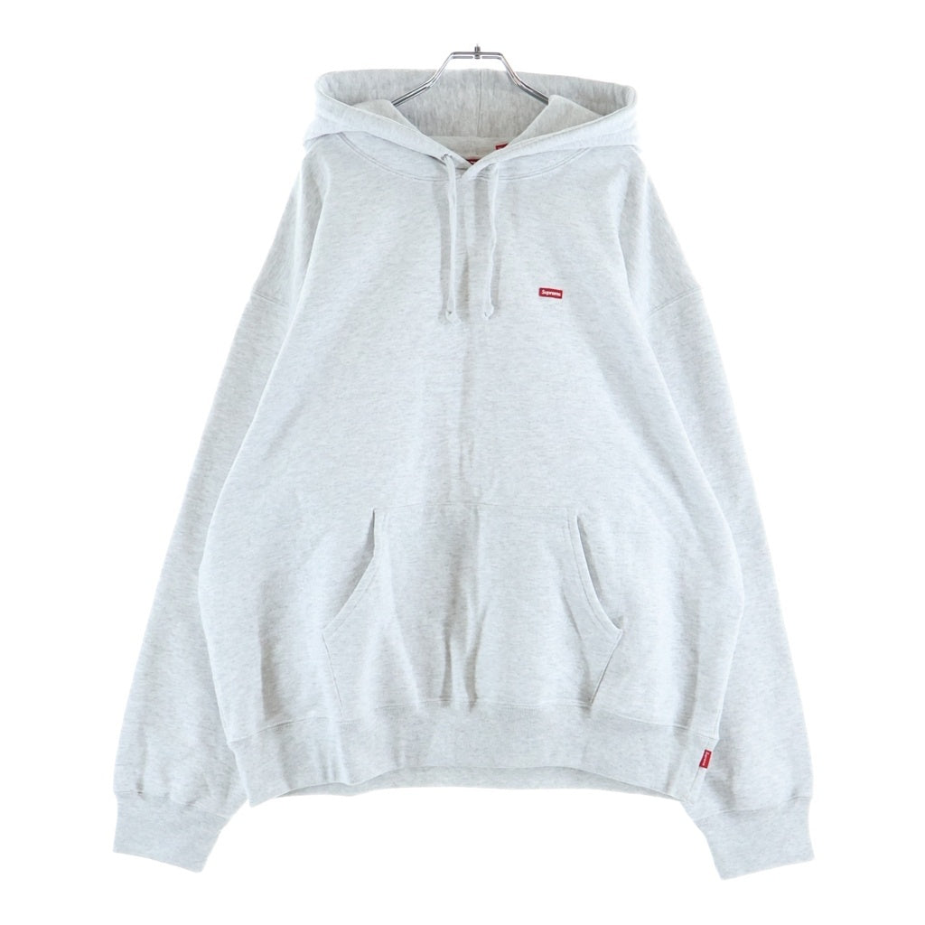 SUPREME(シュプリーム) 24SS Small Box Logo Hooded Sweatshirt スモールボックスロゴ フーデッドスウェットシャツ プルオーバーパーカー グレー