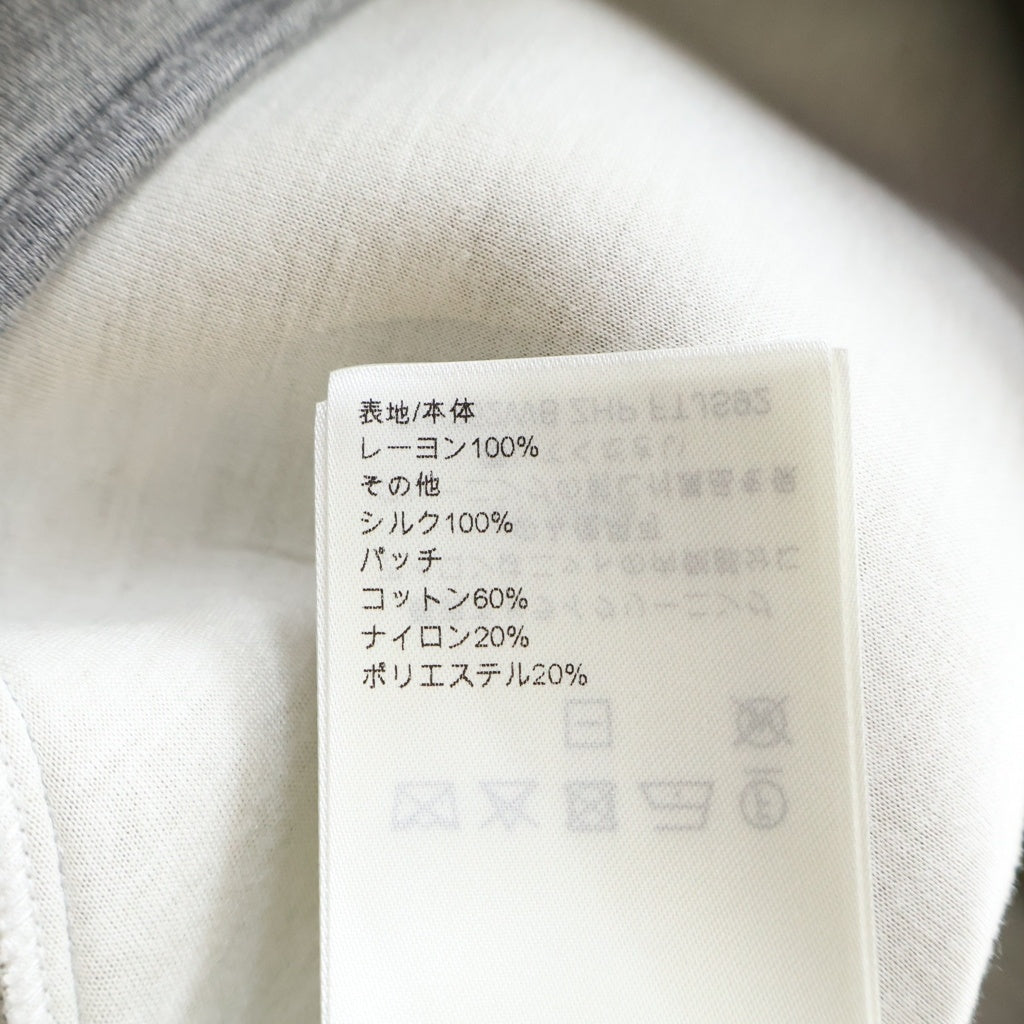 LOUIS VUITTON(ルイヴィトン) 25AW モノグラムスカーフ ミニスカート グレー レディース RW252WB ZHP FTJS92