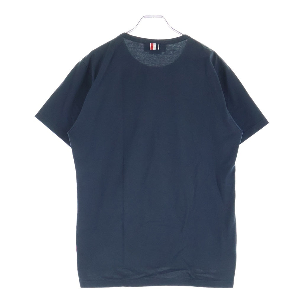 THOM BROWNE(トムブラウン) ジャージー ポケット Tシャツ ネイビー MJS010A-01454-415
