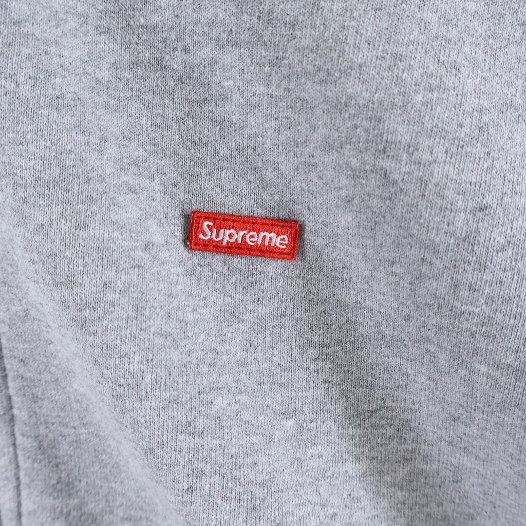 SUPREME(シュプリーム) 25SS Small Box Zip Up Hooded Sweatshirt スモールボックスロゴ ジップアップ パーカー グレー