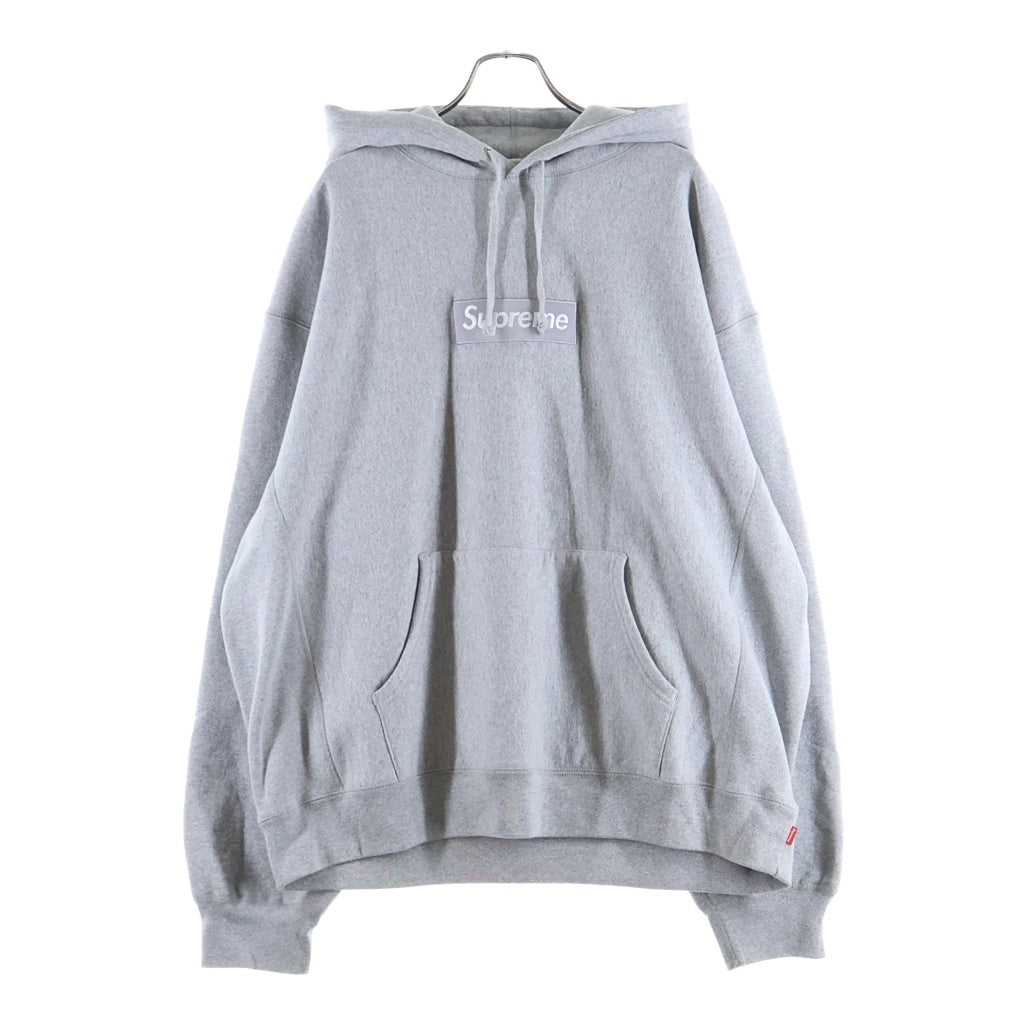 SUPREME(シュプリーム) 24AW Box Logo Hooded Sweatshirt ボックスロゴ プルオーバーパーカー グレー