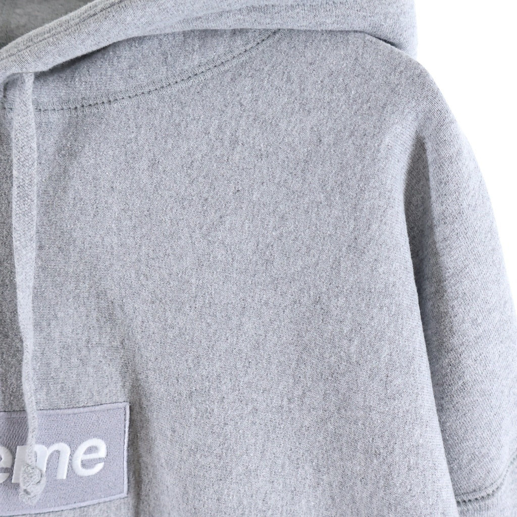SUPREME(シュプリーム) 24AW Box Logo Hooded Sweatshirt ボックスロゴ プルオーバーパーカー グレー