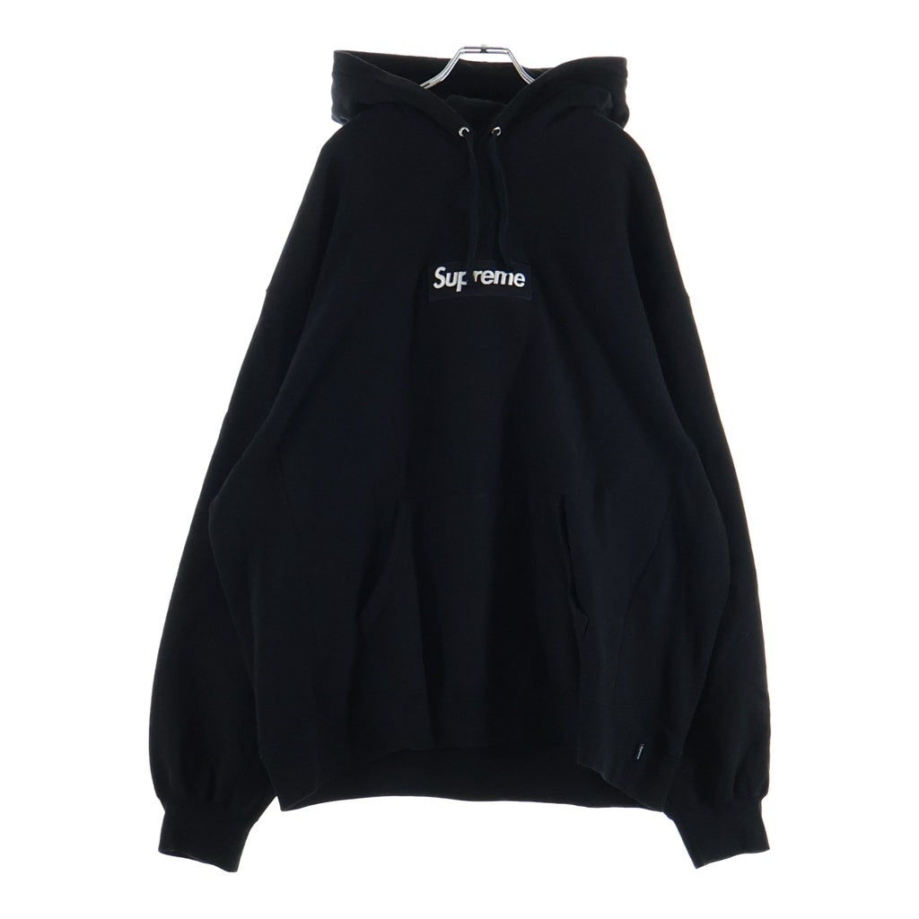 SUPREME(シュプリーム) 23AW Box Logo Hooded Sweatshrit ボックスロゴ プルオーバーパーカー ブラック
