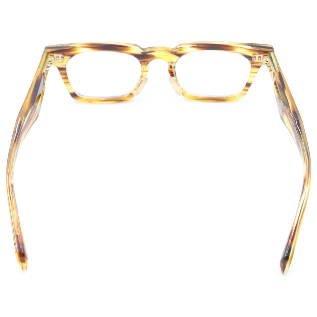 DITA(ディータ) MONOLIX モノリクス スクエア アイウェア メガネ 度入り ブラウン DTS750