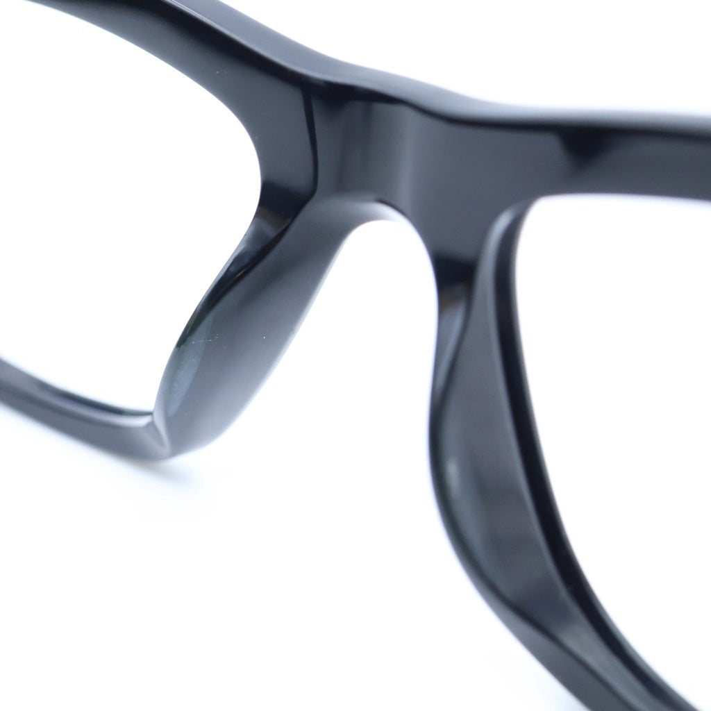 OLIVER PEOPLES(オリバーピープルズ) N.04 スクエア フレーム メガネ アイウェア ブラック OV5552U
