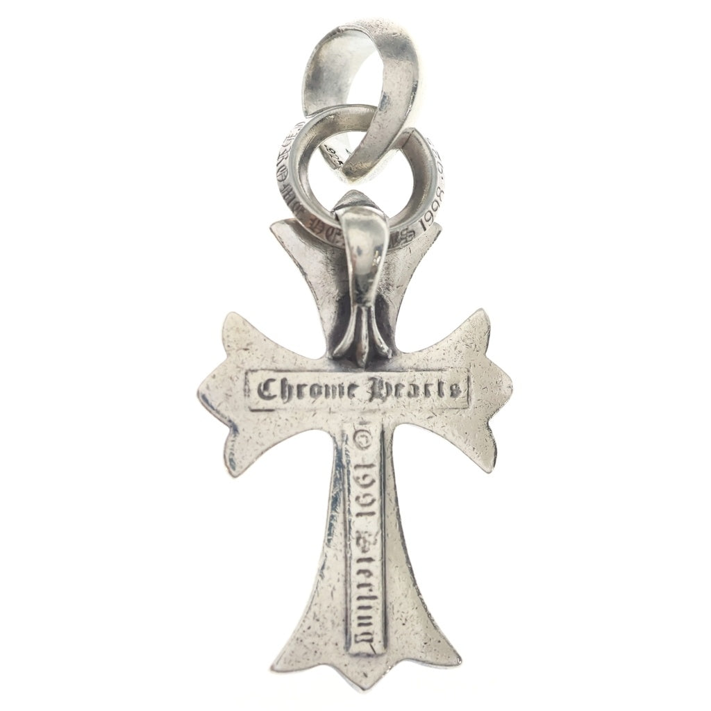CHROME HEARTS(クロムハーツ) CH CRS SML W/BALE Wベイル スモールCHクロス ペンダントトップ シルバー BCA218