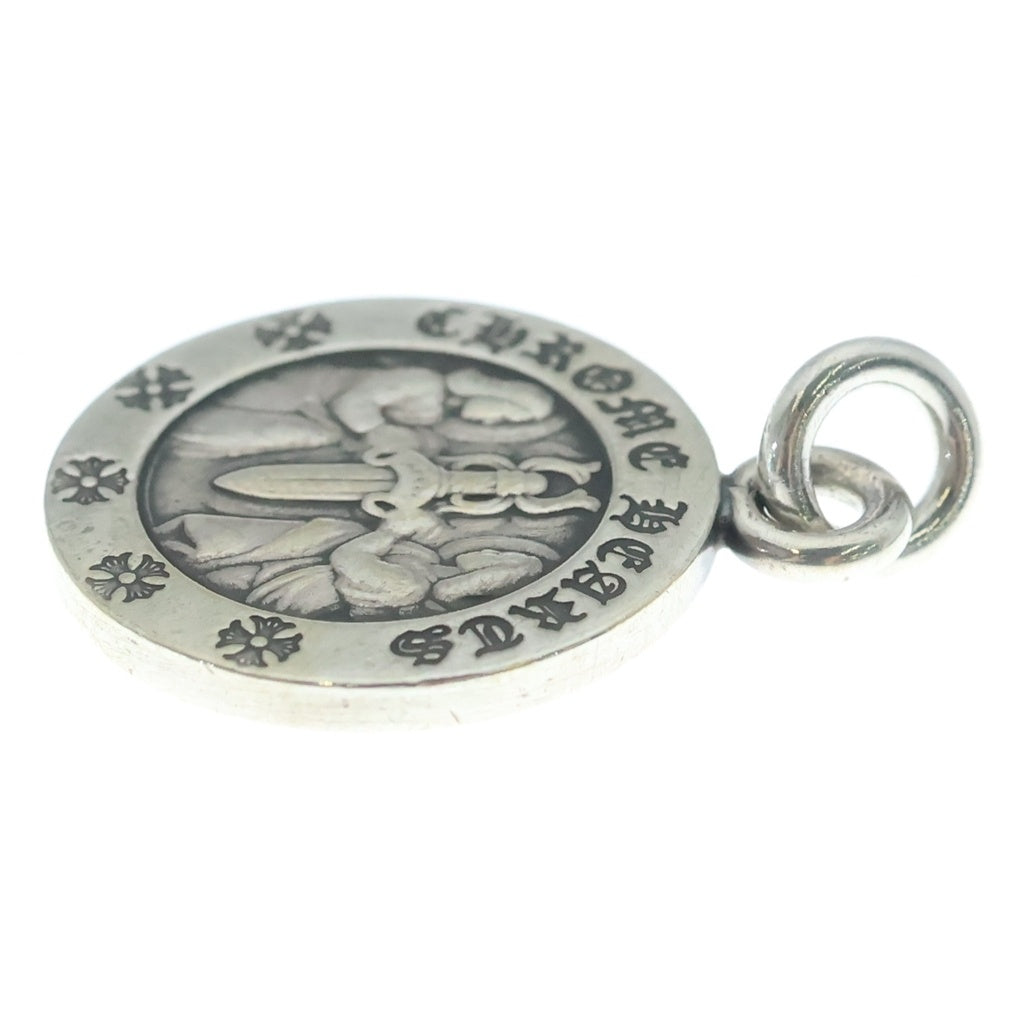 CHROME HEARTS(クロムハーツ) CHRM ANGL MDL V2 エンジェルメダルチャーム ペンダントトップ シルバーBCA229