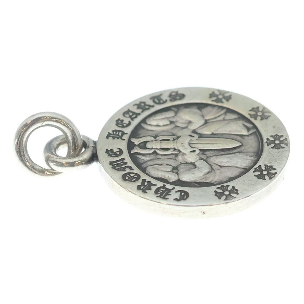 CHROME HEARTS(クロムハーツ) CHRM ANGL MDL V2 エンジェルメダルチャーム ペンダントトップ シルバーBCA229