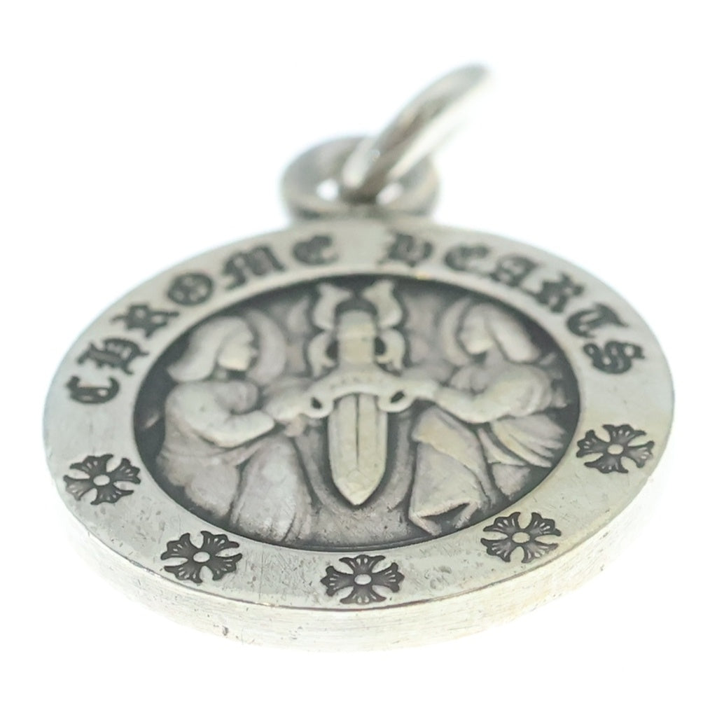 CHROME HEARTS(クロムハーツ) CHRM ANGL MDL V2 エンジェルメダルチャーム ペンダントトップ シルバーBCA229