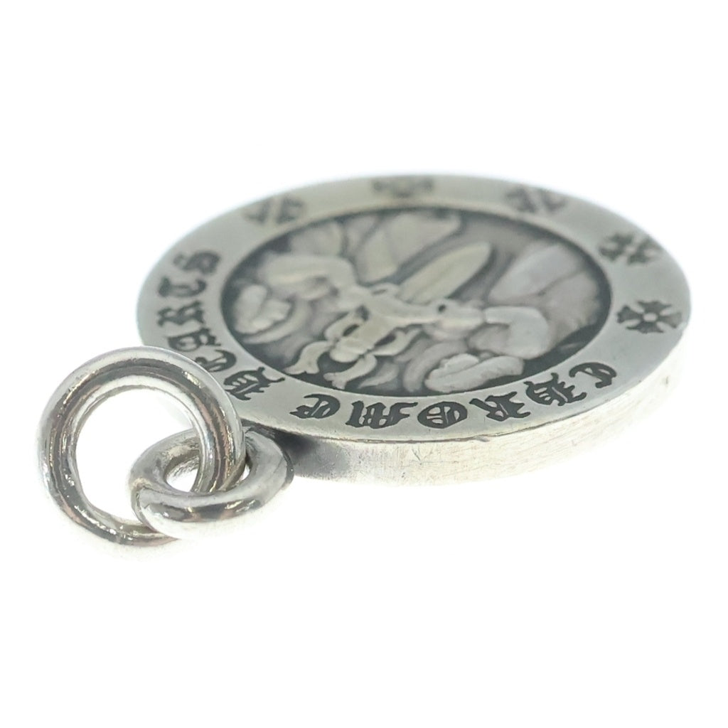 CHROME HEARTS(クロムハーツ) CHRM ANGL MDL V2 エンジェルメダルチャーム ペンダントトップ シルバーBCA229