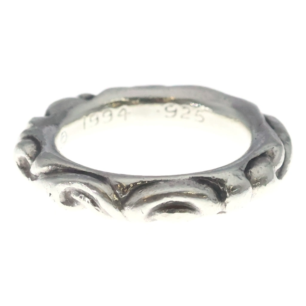 CHROME HEARTS(クロムハーツ) SCRL BAND スクロールバンド リング シルバー BCA351