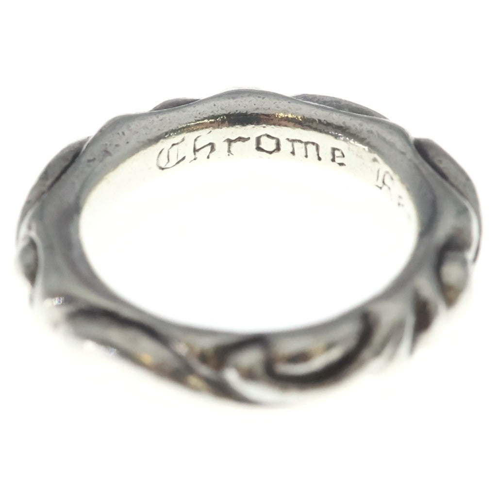 CHROME HEARTS(クロムハーツ) SCRL BAND スクロールバンド リング シルバー BCA351
