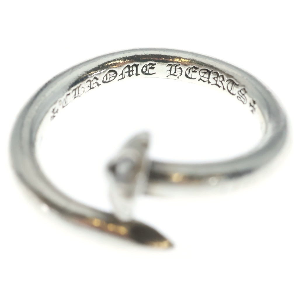 CHROME HEARTS(クロムハーツ) NAIL CRSBALL ネイル クロスボール リング シルバー BCA349