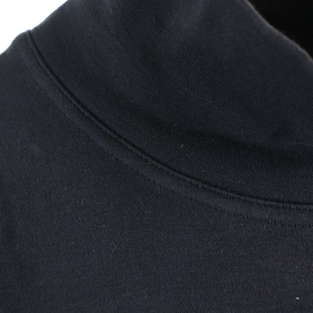 BOTTEGA VENETA(ボッテガヴェネタ) BV刺繍 ウール ハイネック 長袖Tシャツ ブラック 753740 V37J0