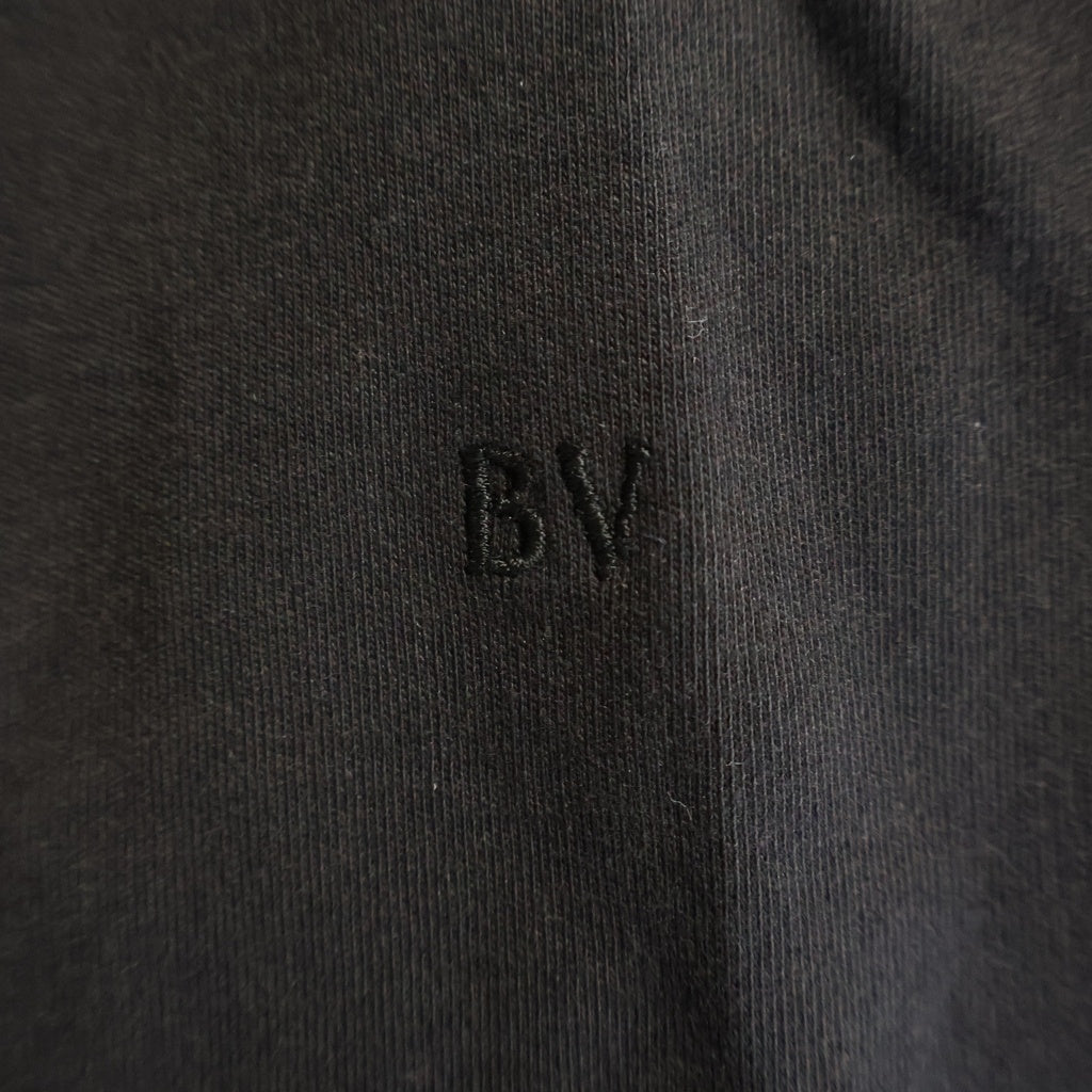 BOTTEGA VENETA(ボッテガヴェネタ) BV刺繍 ウール ハイネック 長袖Tシャツ ブラック 753740 V37J0