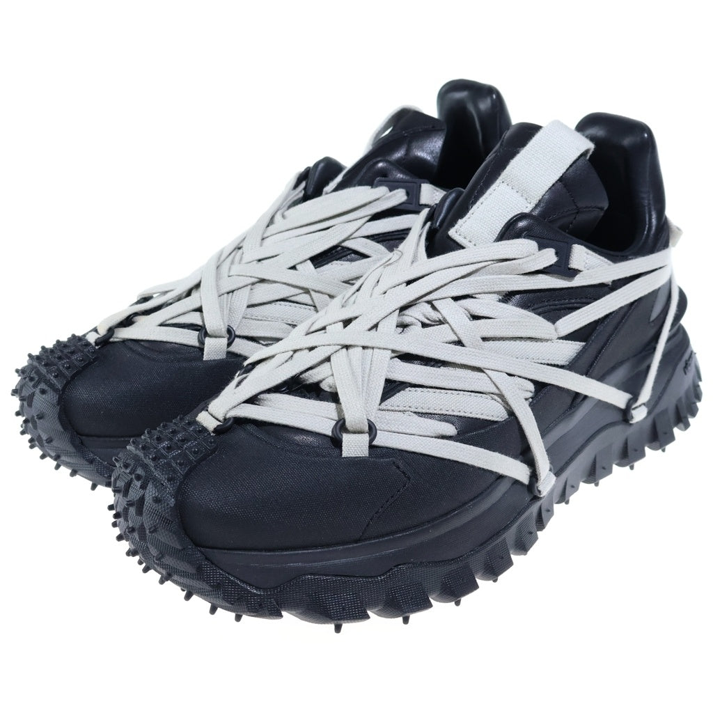 Rick Owens(リックオウエンス) 26SS ×MONCLER TRAILGRIP MEGALACE トレイルグリップ メガレース ローカットスニーカー ブラック