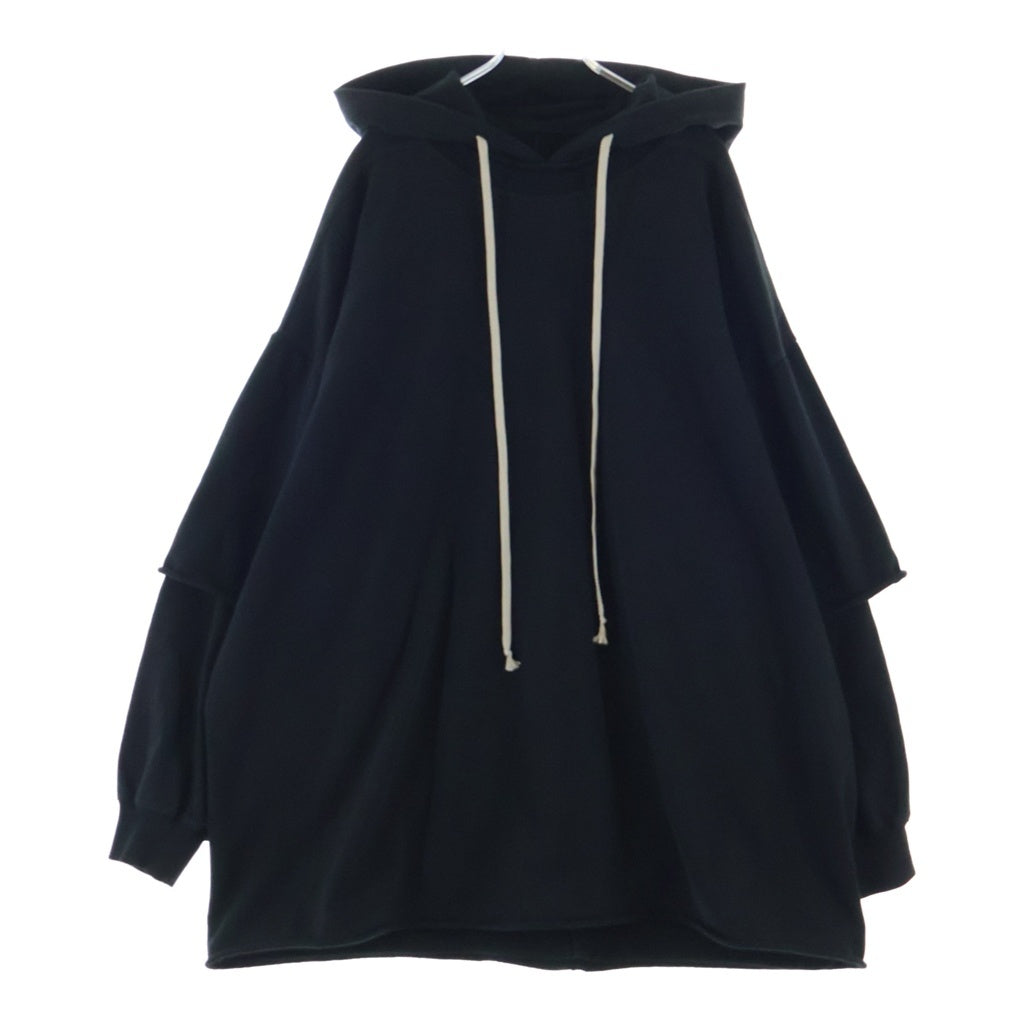Rick Owens DRKSHDW(リックオウエンス ダークシャドウ) Tommy Hustler Hoodie トミー ハスラー フーディー プルオーバーパーカー