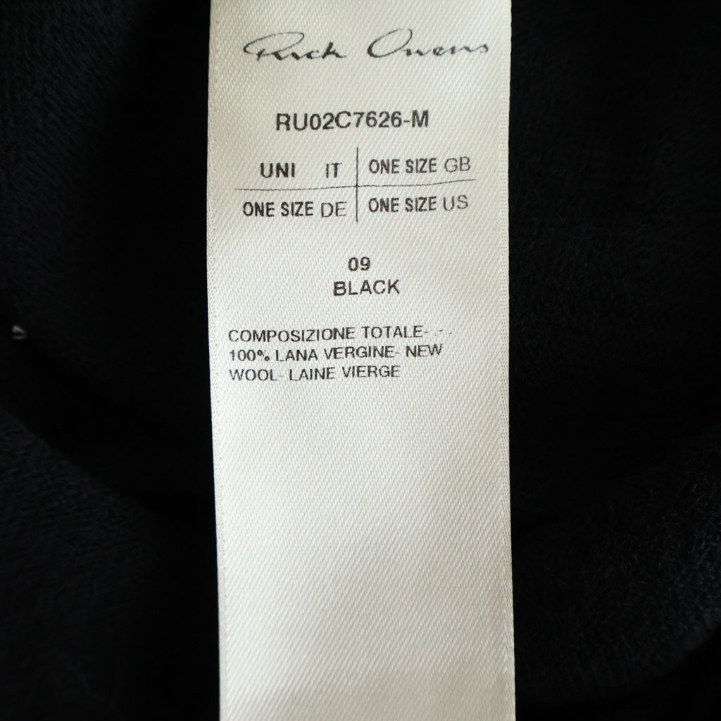 Rick Owens(リックオウエンス) Oversized Turtleneck オーバーサイズタートルネックセーター ブラック