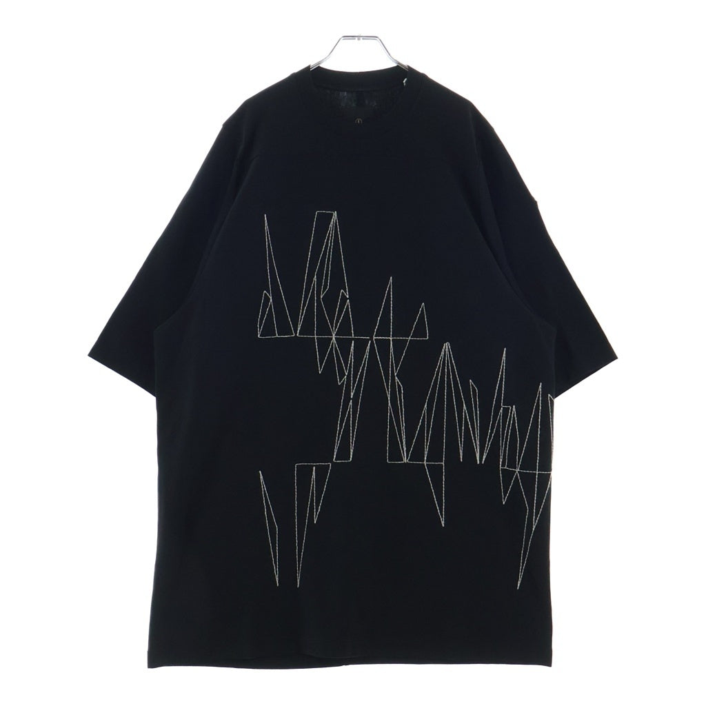 Rick Owens(リックオウエンス) 26SS ×MONCLER JUMBO ジャンボ 半袖Tシャツ カットソー ブラック
