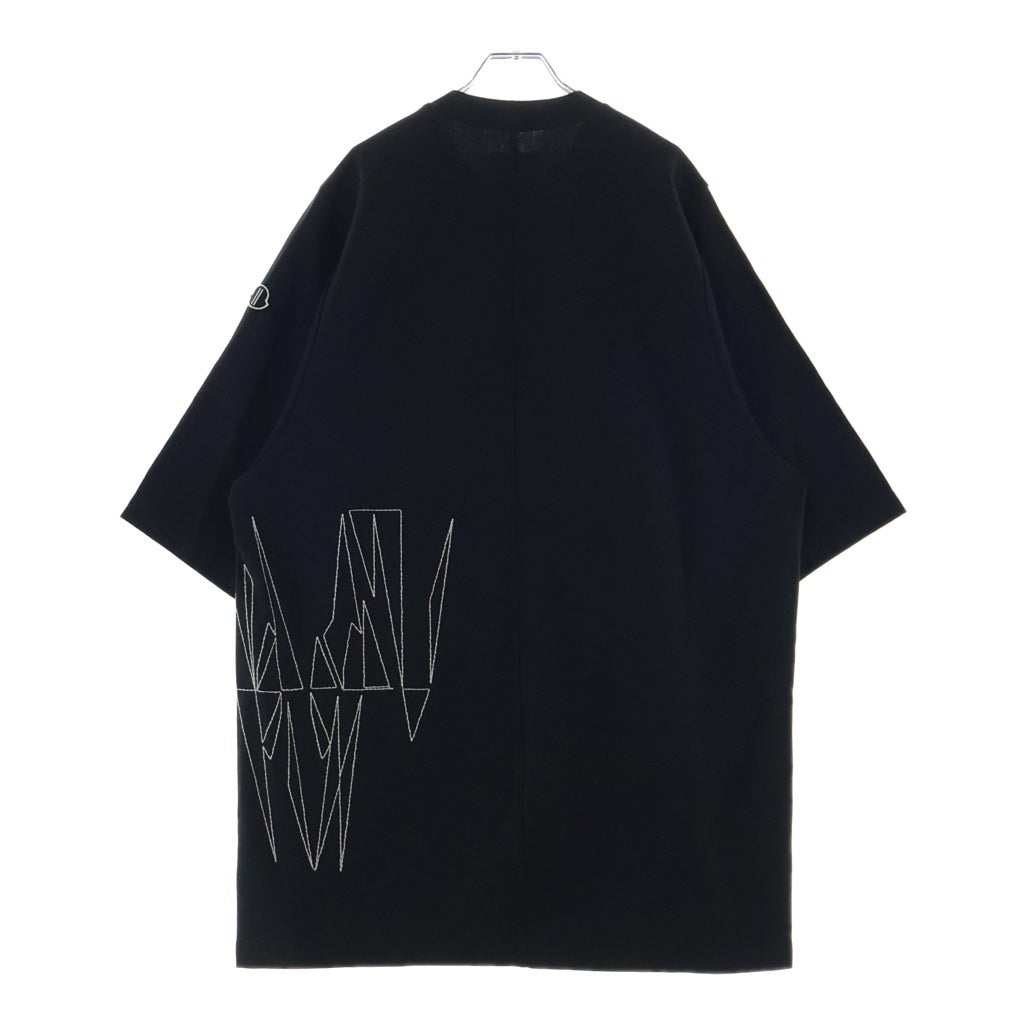 Rick Owens(リックオウエンス) 26SS ×MONCLER JUMBO ジャンボ 半袖Tシャツ カットソー ブラック