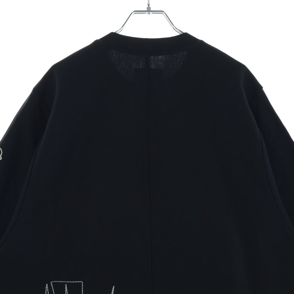 Rick Owens(リックオウエンス) 26SS ×MONCLER JUMBO ジャンボ 半袖Tシャツ カットソー ブラック