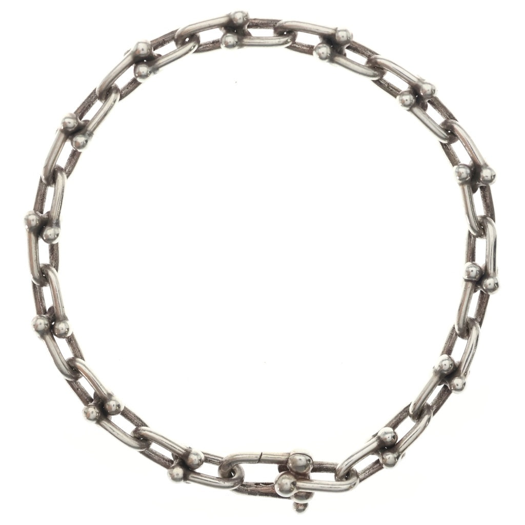 TIFFANY & Co.(ティファニー) ハードウェア スモール リンク ブレスレット シルバー Ag925 レディース