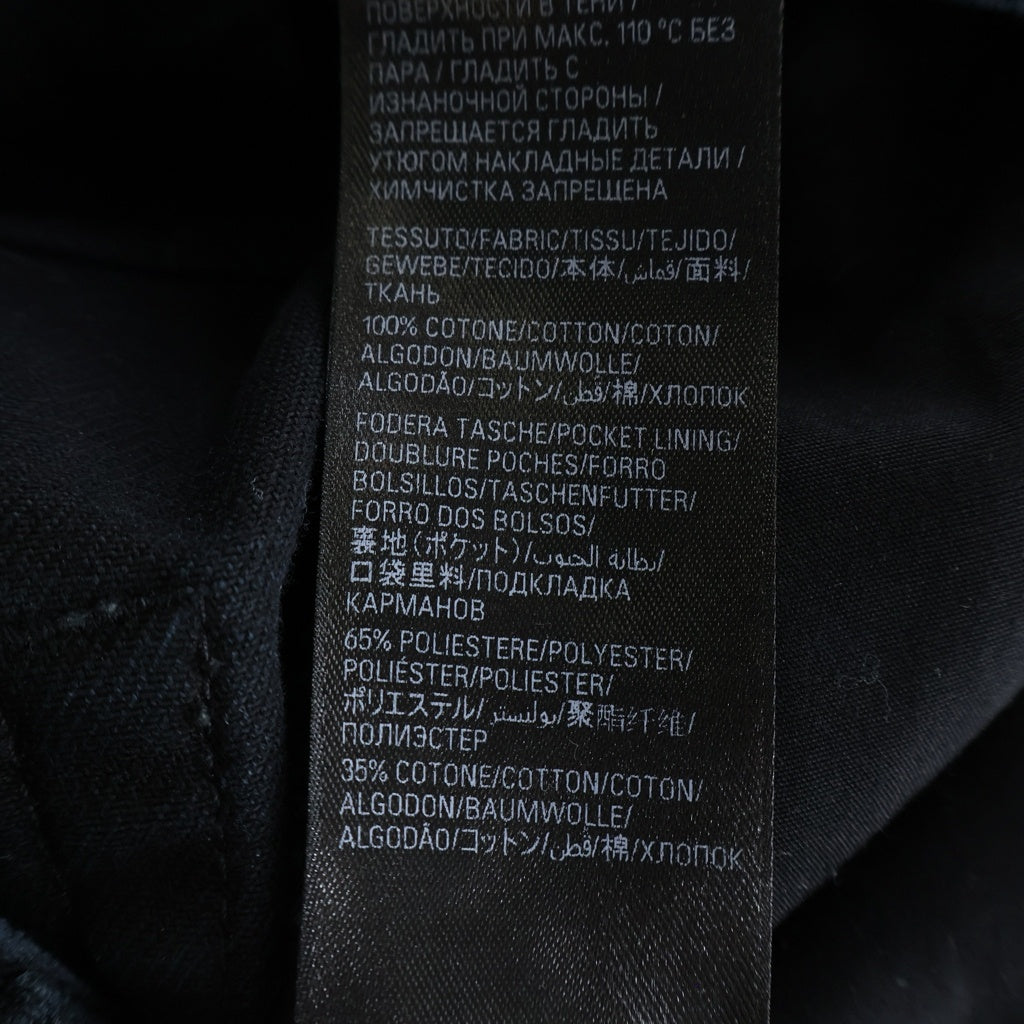 BALENCIAGA(バレンシアガ) Denim Size Sticker Baggy Pants ステッカー バギー ジーンズ ブラック 767977 TNW11