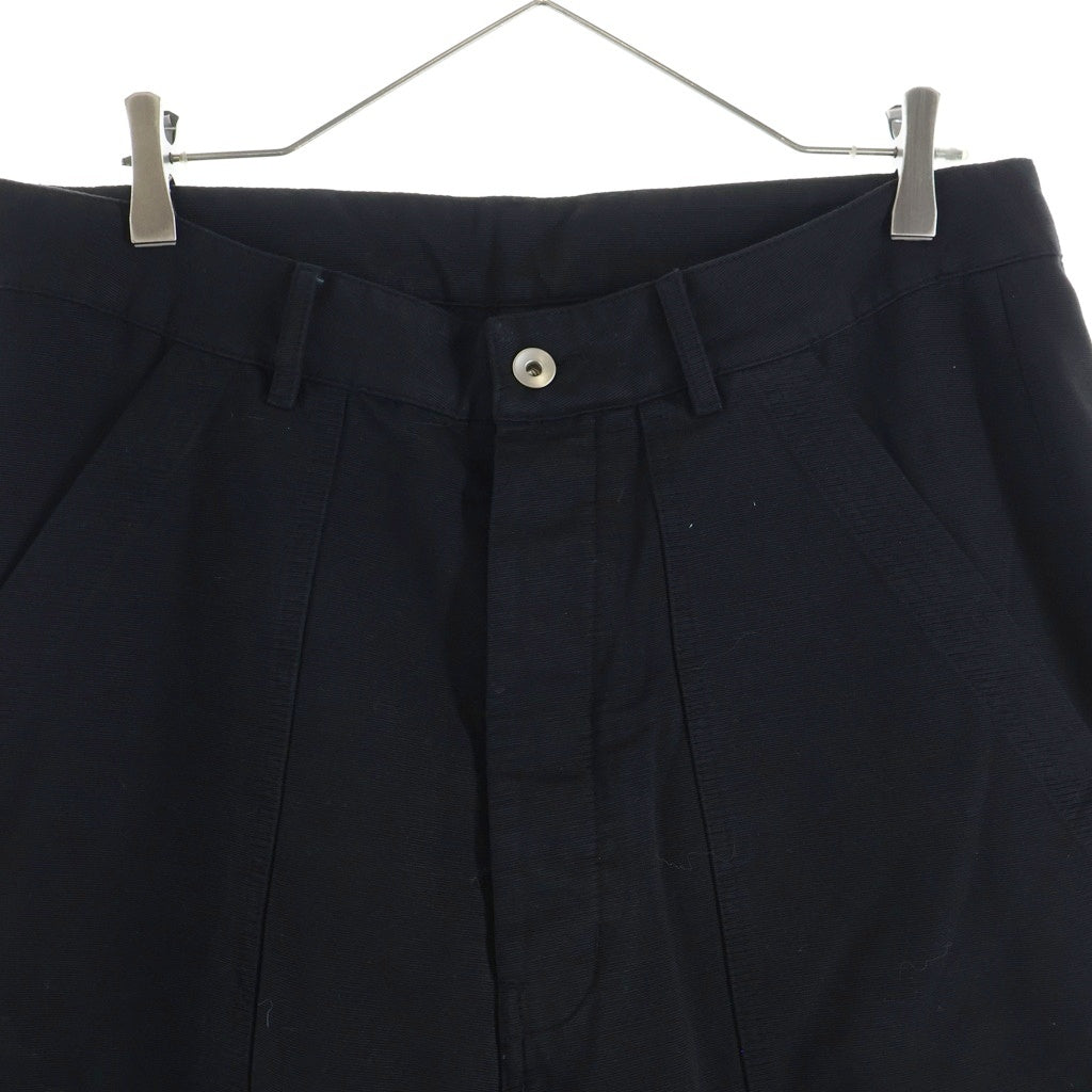 DRKSHDW(ダークシャドウ) 24SS Lido Cargo Trousers カーゴパンツ ブラック DU01D1354-CB