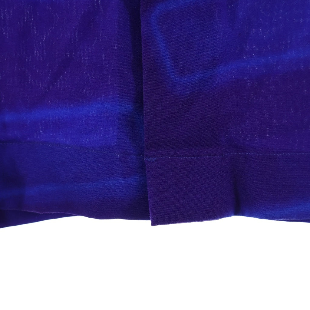 DRIES VAN NOTEN(ドリスヴァンノッテン) 21SS ×LEN LYE レンライ グラフィック レーヨン 半袖シャツ パープル 211-143