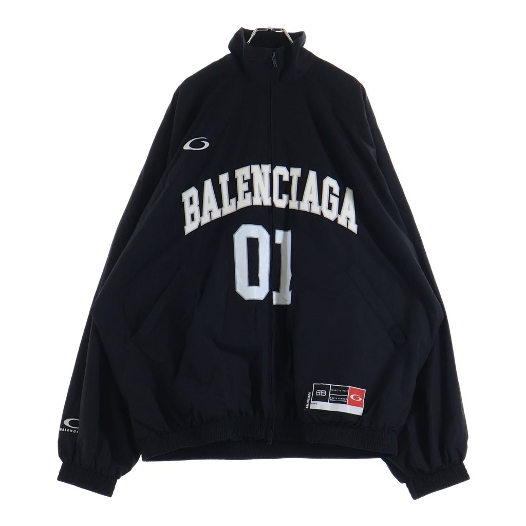 BALENCIAGA(バレンシアガ) 25SS バスケットボールシリーズ トラックジャケット ブラック 822226 TPQ38